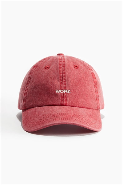 Хлопковая кепка с вышитым мотивом 1048567066