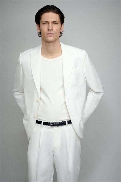 Пиджак из льняного бленда Regular Fit 1272491001