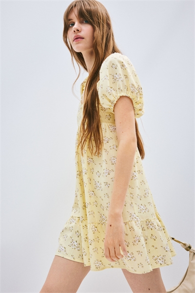 Платье с пышными рукавами 1275471005