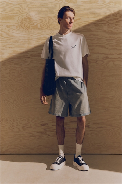 Мешковатые джинсовые шорты 1276778005