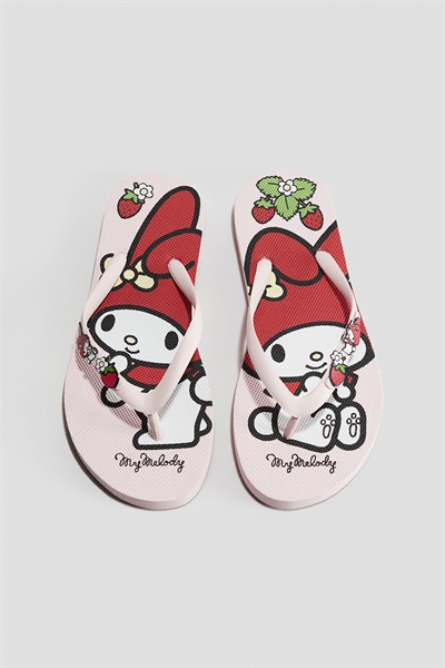 Шлепанцы с принтом 1291857001