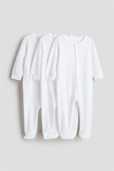 Хлопковые спальные костюмы 3 шт. 1170979011