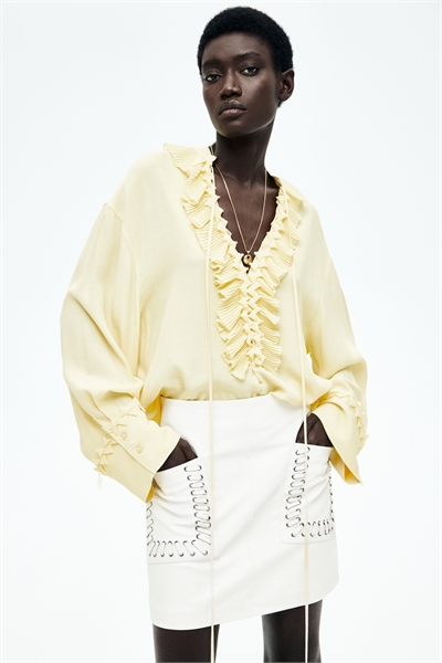 Мини-юбка с покрытием 1282883001