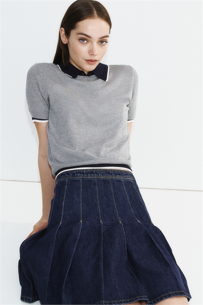 Футболка из тонкого трикотажа 1268203004