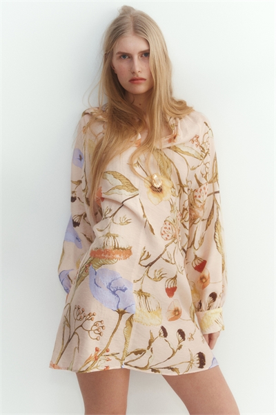 Платье-туника с поясом на завязках 1278033002