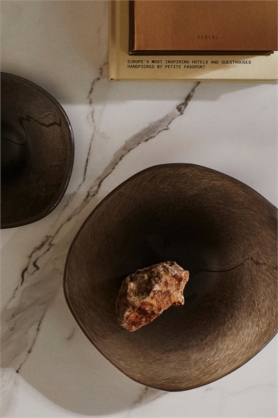 Большой стеклянный поднос 1251034001