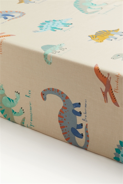 Простыня на резинке из хлопка с принтом 1028613027