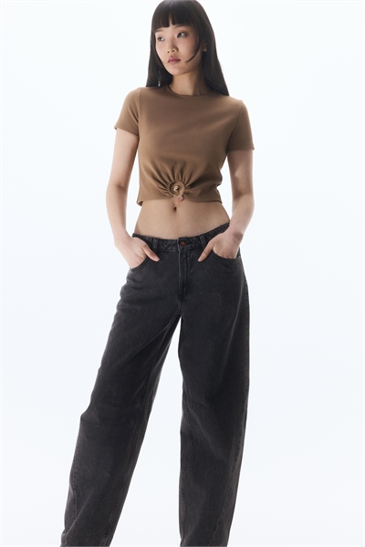 Джинсы Barrel fit 1263628007