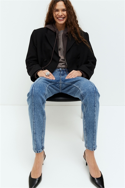 Прямые зауженные джинсы Low Ankle 1260823001