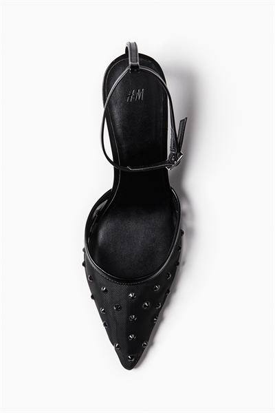 Туфли из сетки, украшенные стразами 1261797001