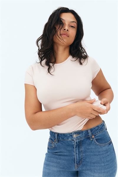 Облегающая футболка из микрофибры 1142908037