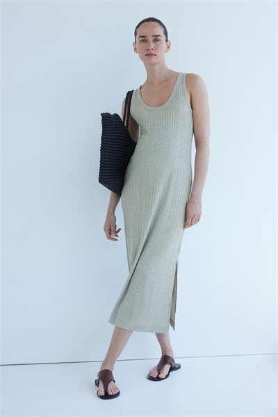 Платье MAMA из ребристого трикотажа 1223889001