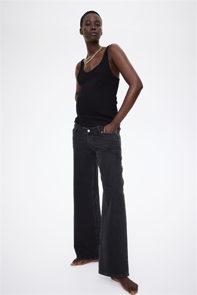 Широкие джинсы MAMA 1226565005