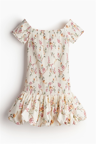 Платье без плеч с дырочками 1234947001