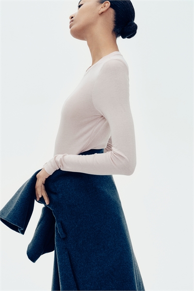 Топ из хлопкового джерси пима 1263426007