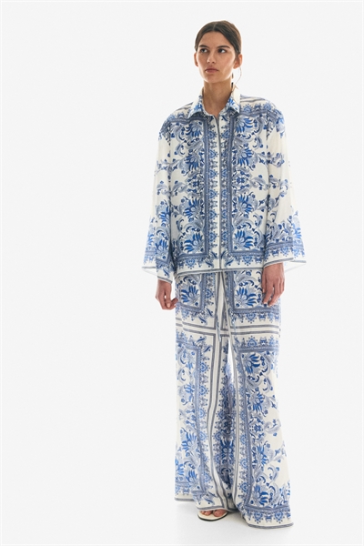 Широкие брюки на шнурке 1283662002