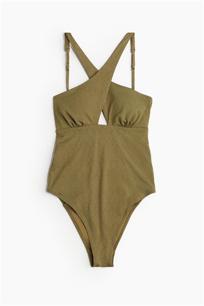 Купальник с мягкой чашкой и высокими ногами 1215962002