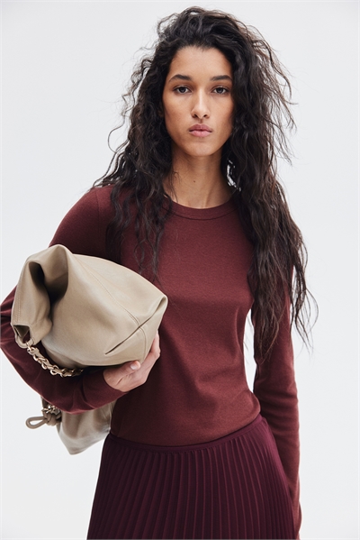 Лонгслив в рубчик 0999727057