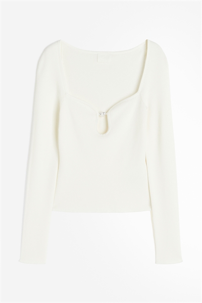 Топ с отделкой из бисера 1206979002