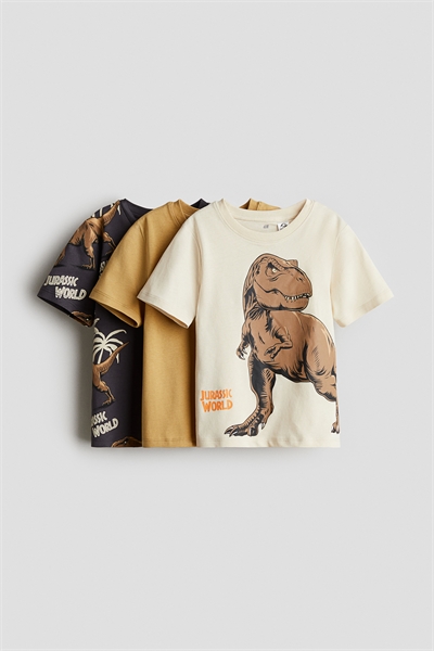 Футболки с принтом, в наборе 3 шт 1117463030