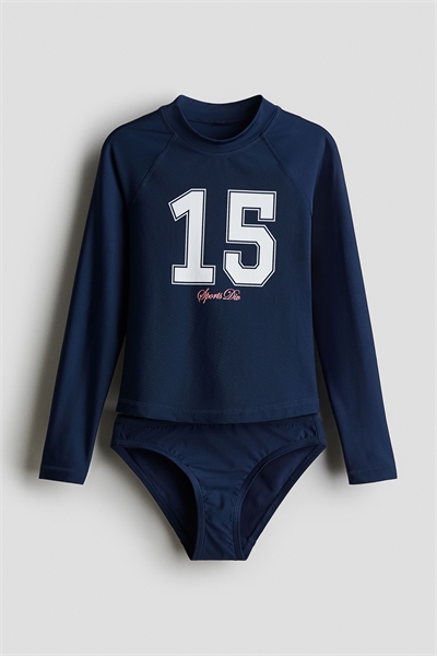 Купальный комплект с принтом 1275424001