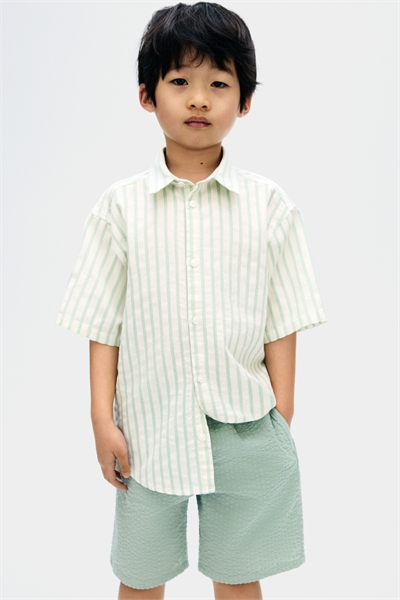 Шорты из хлопкового трикотажа 1276719004