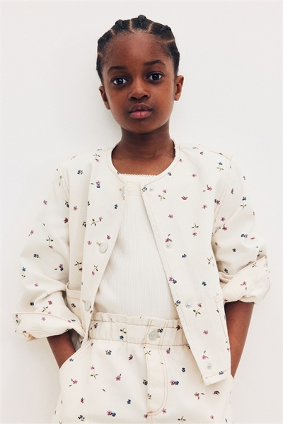 Хлопковая джинсовая куртка 1281433003