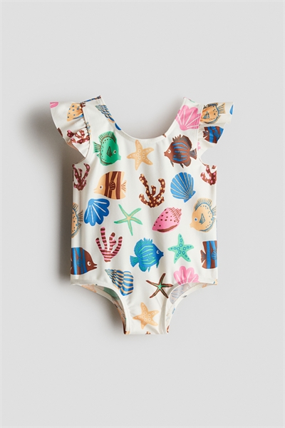 Купальник с оборками 1282630001