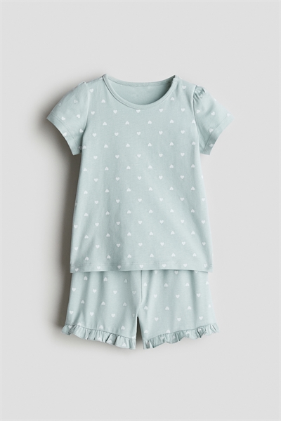 Пижама с принтом 1293182002