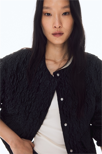 Жакет с жаккардовым плетением 1252210003