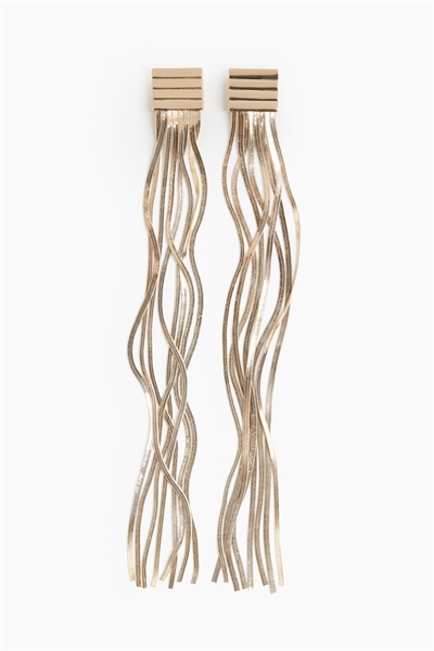 Серьги-цепочки "Елочка 1254450001