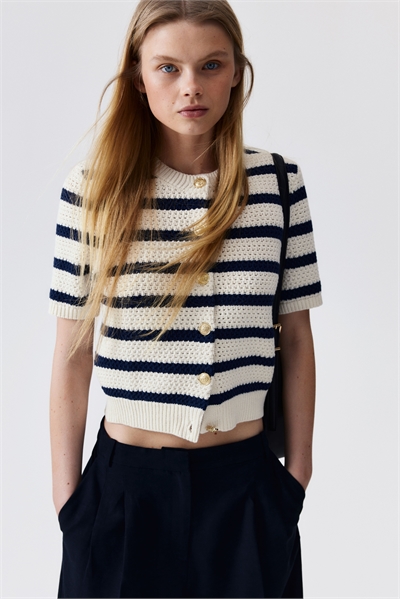 Кардиган фактурной вязки 1280737002