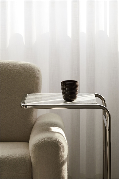 Приставной столик с мраморной столешницей 1225697001