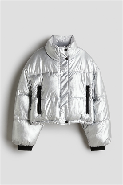 Мерцающая куртка-пуховик 1245041001