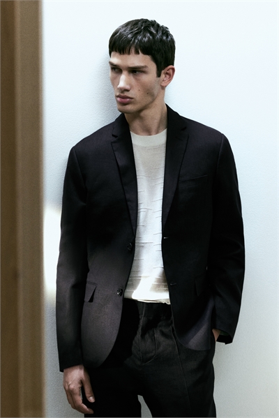 Льняной пиджак Slim Fit 1258906002