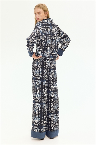 Узорчатые брюки 1261249001