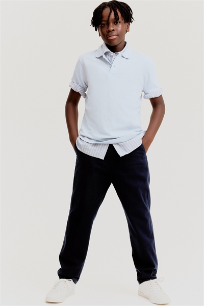 Брюки из льняной смеси 1274085004