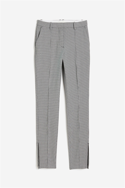 Брюки с разрезом на груди 1214789004