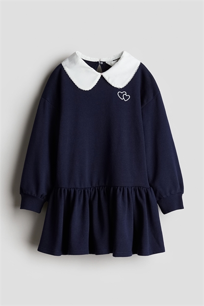 Платье-толстовка с декором в виде банта 1285711002