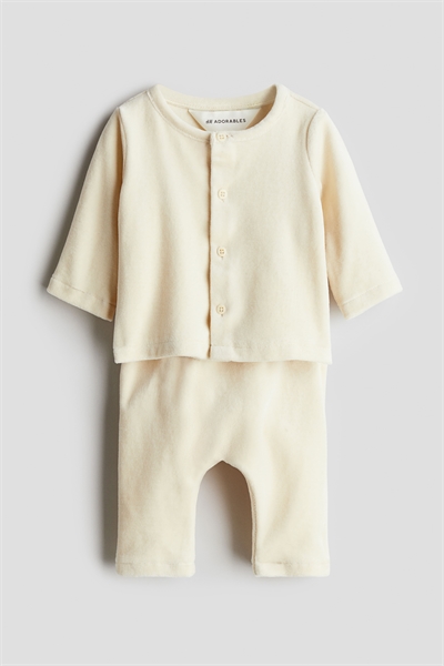 Велюровый комплект из 2 частей 1266868001