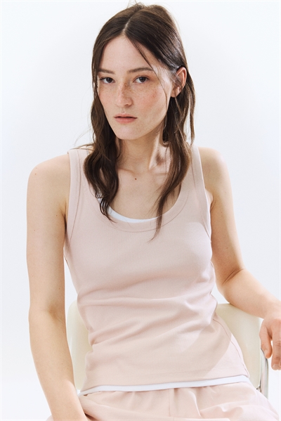 Майка в рубчик 1257593015