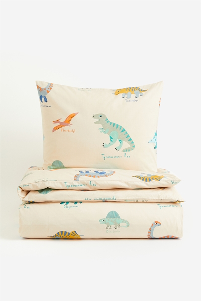 Односпальное постельное бельё с принтом 1159667003