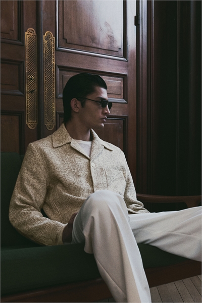 Плетеный пиджак Regular Fit 1262235001