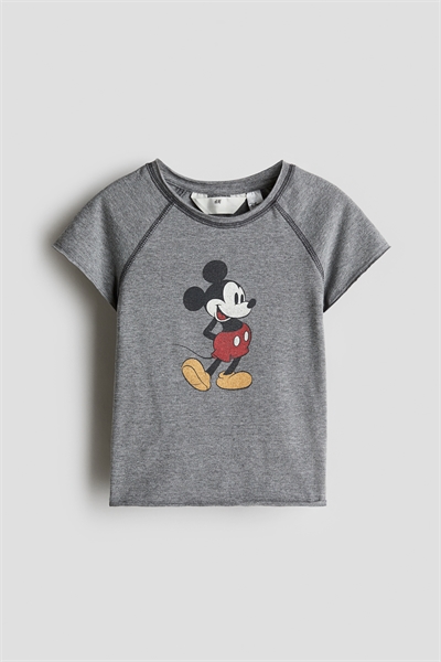 Топ из джерси с принтом и мотивом 1273442002