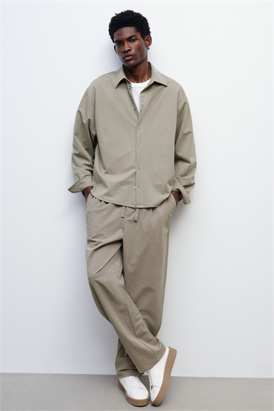 Брюки расслабленного кроя 1281430002