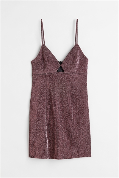 Платье-мини с вырезом 1081902003