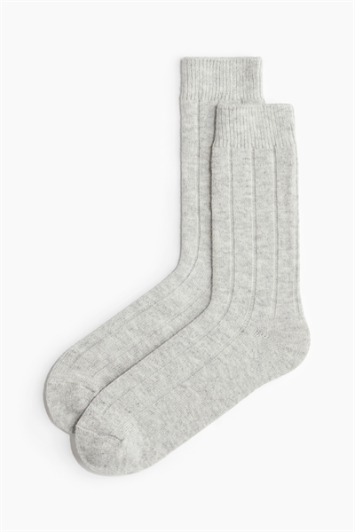 Носки с ребристой вязкой 1257398001