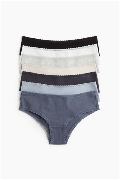 Трусы-хипстеры в упаковке из 7 штук 1069414025