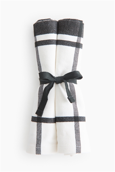 Салфетки в упаковке по 2 штуки 1208017009