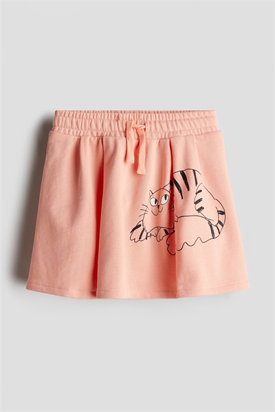 Плиссированная хлопковая юбка 1270766001